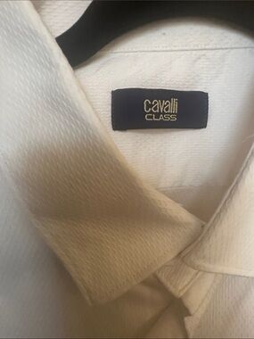 23” chest cavalli class 97% cotton 3% elastane gorgeous fabric